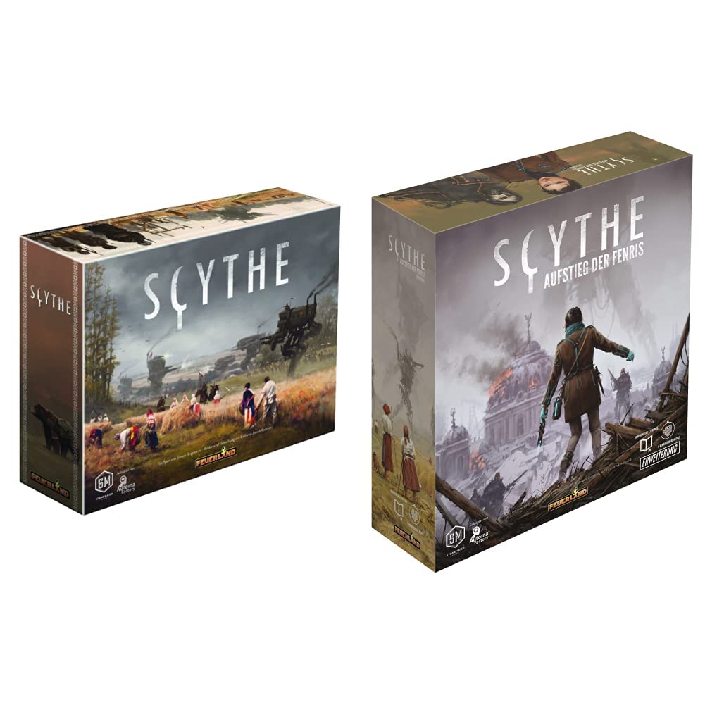Feuerland Spiele 10 - Scythe & 22 - Scythe Aufstand der Fenris