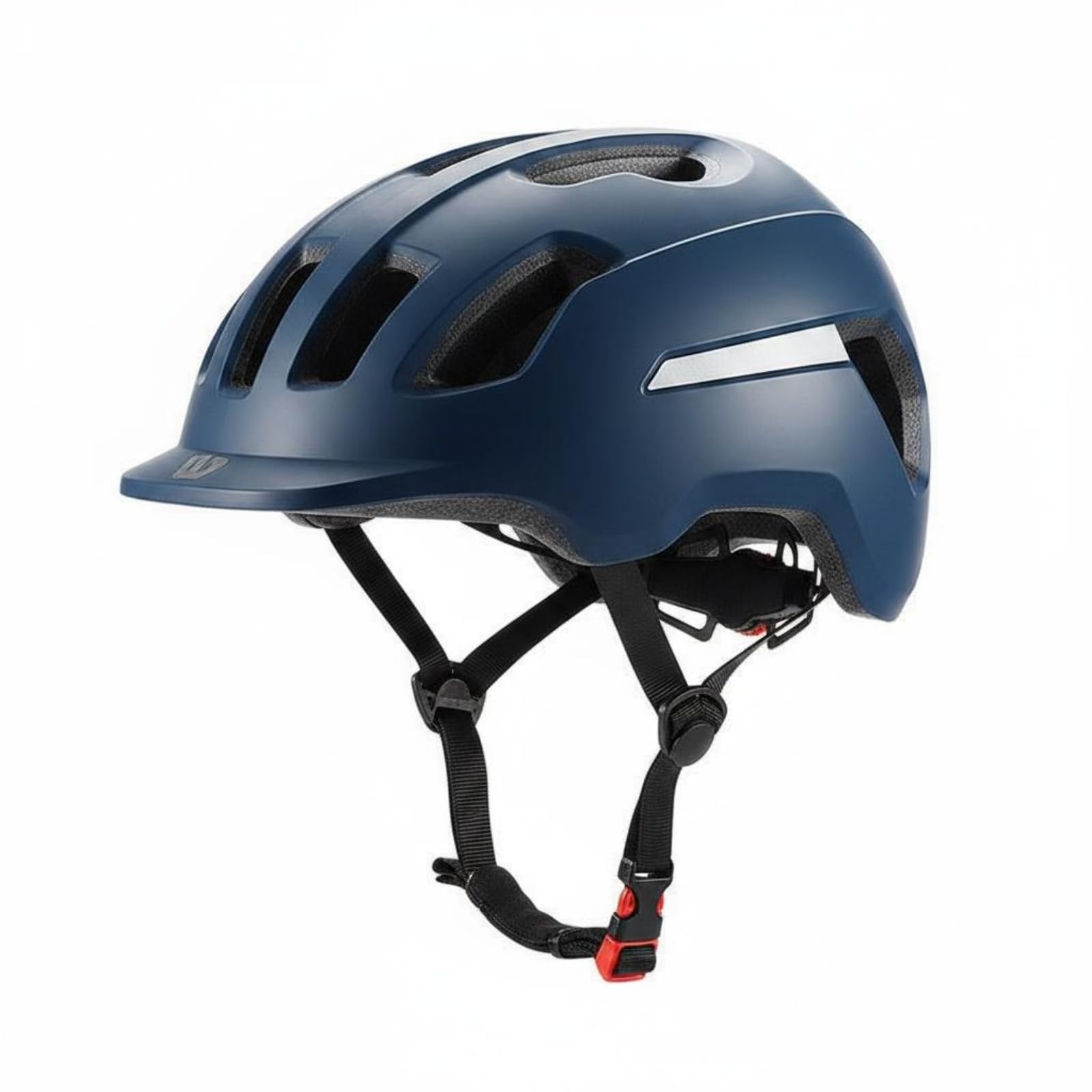Casco da con Regolazione della Circonferenza Cranica con Chiusura Stabile con 12 di Sfiato con Rivestimento Interno Rimovibile E Lavabile con Strisce, Color to 2