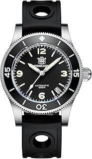 Mens Diver Watches, Men Automatic Watch 62Mas Self Wind Mechanical Wristwatch 300m Water Resistant BGW-9 Luminous Diving Chronograph Ceramic Bezel Sapphire Mirror