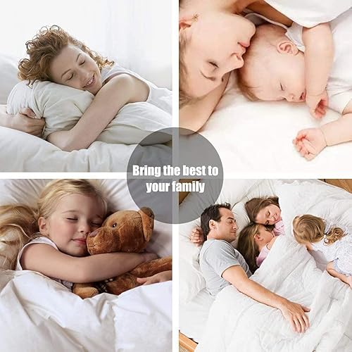 Miniatura 2 de Juego de sábanas 100% algodón, 4 piezas más suaves, tamaño King (70 x 80), color gris oscuro, frescas, fundas de almohada transpirables, bolsillos