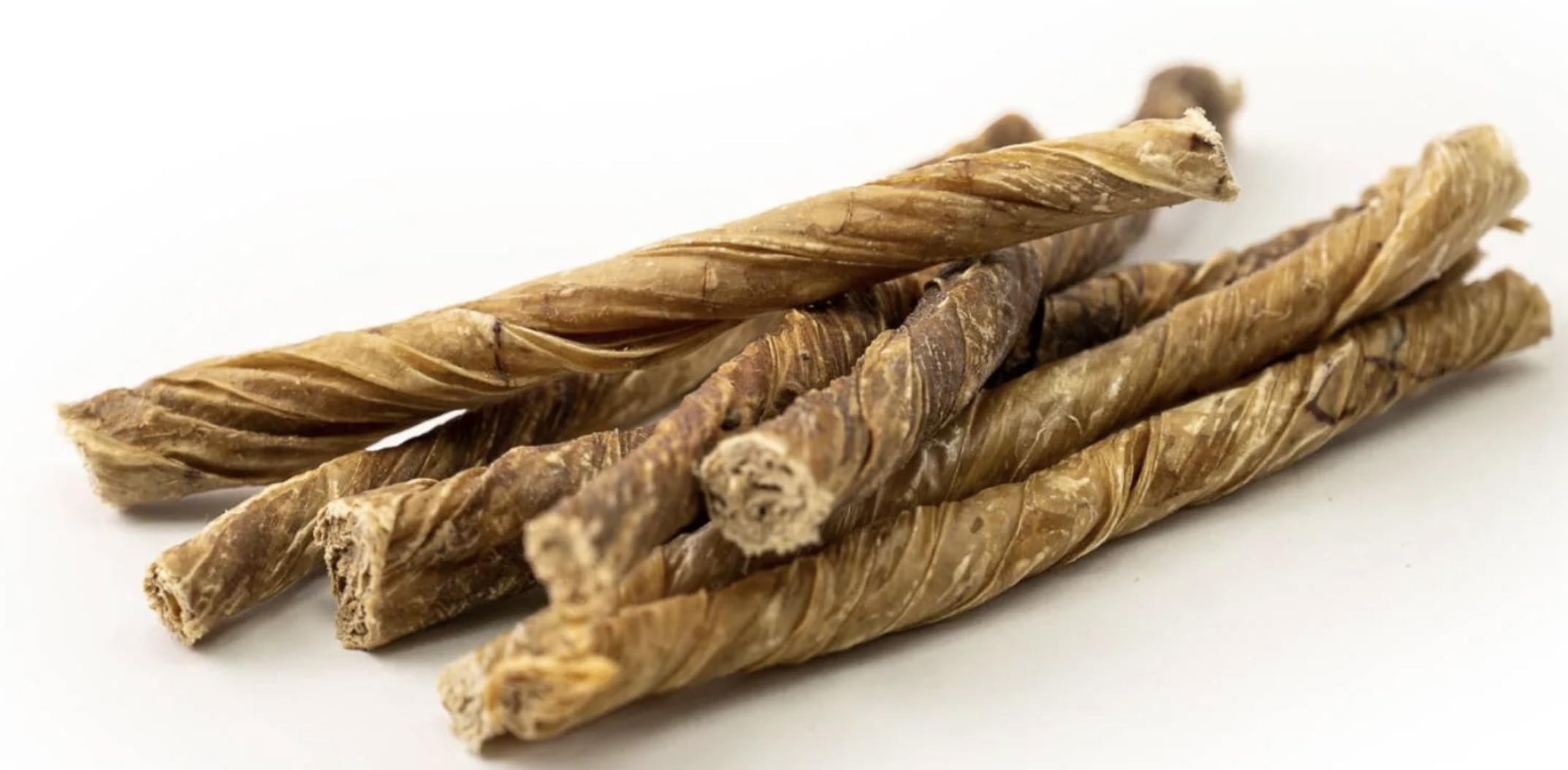 Twisted Bladder Chew 200g ( Approx 20 pieces) )100% Beef 100% Natural Dog Chews Treats Hypo-Allergenic Grain Free Gluten Free SLCP