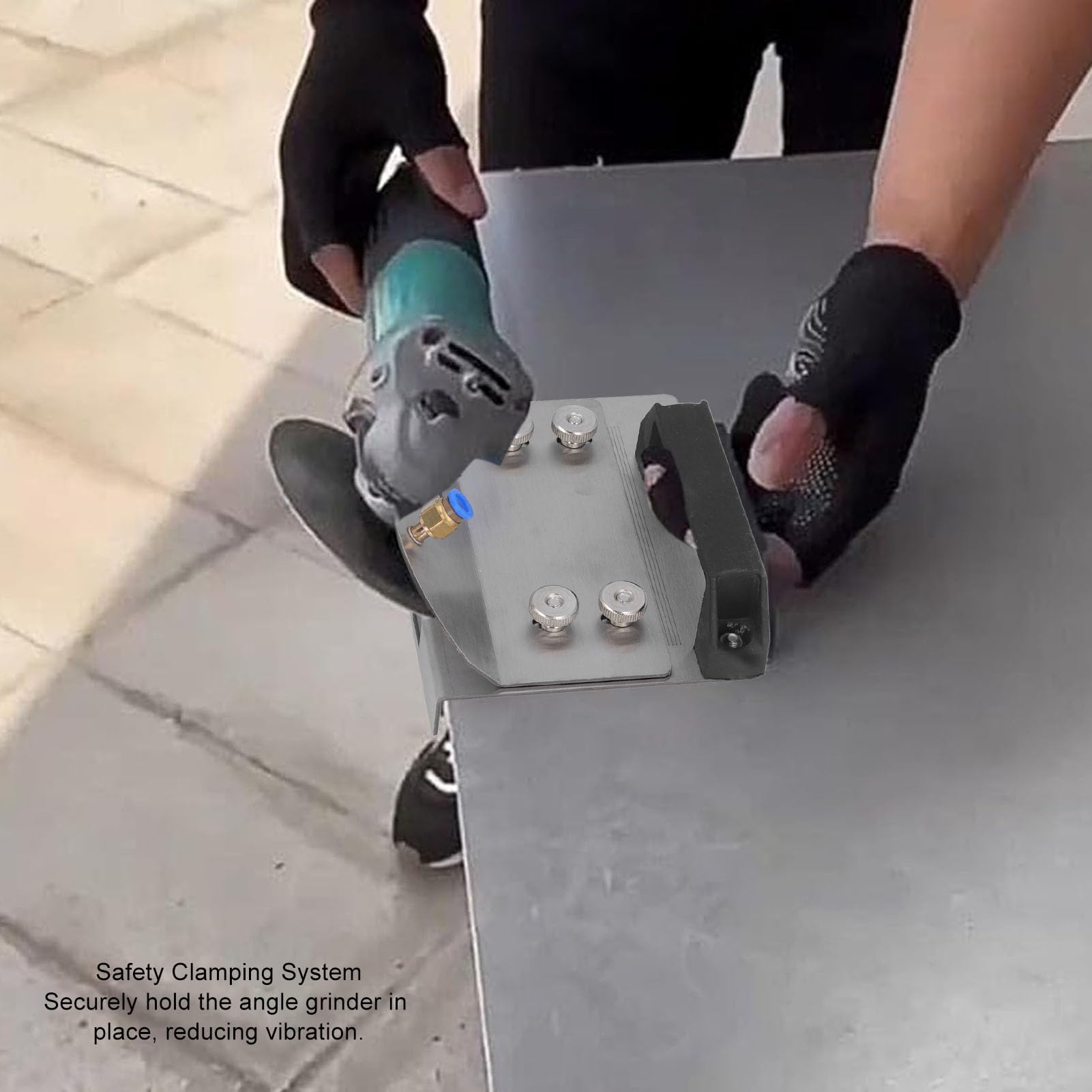 Stojak na szlifierkę kątową Zwiększone bezpieczeństwo Regulowana ceramiczna szlifierka kątowa Uchwyt do cięcia fazowanego do dekoracji wnętrz Profesjonalna instalacja