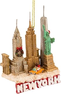 Kurt Adler 3.75 Inches Tall City Travel New York City Ornament