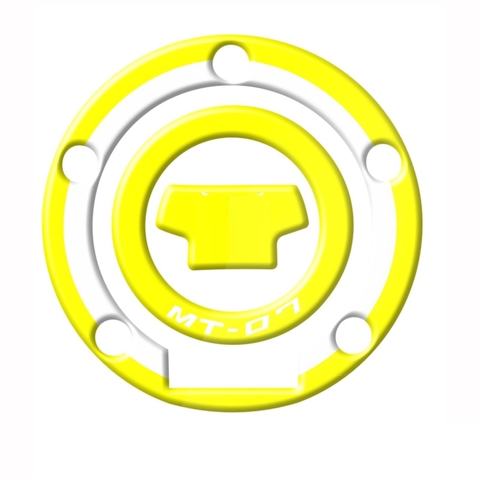Motorcycle Fuel Tank Cap Sticker for Yamaha MT MT-07 MT-09 MT07 MT09 FZ-07 FZ-09 Decorative Protector Streetfighter(Color3)