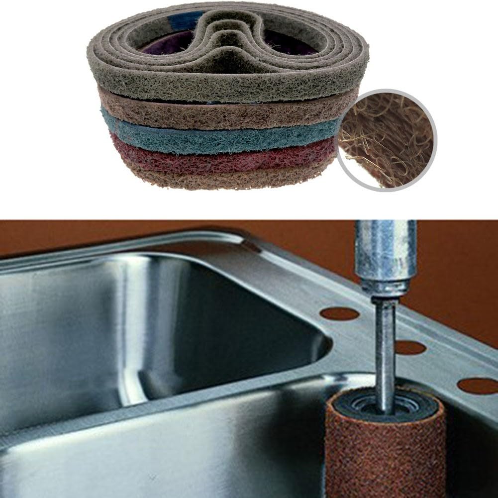 Polierband mit hoher Zugfestigkeit, Haltbarkeit für schwere Anwendungen (320 Mesh (600 Mesh (grau))