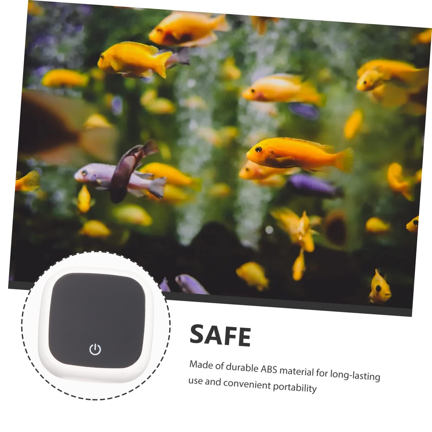YARNOW 4pezzi Termometro Digitale Per Acquari Termometro Esterna Adesivo Per Pesci Display Led Alta Definizione Facile Installazione e Sensore Preciso Accessorio Per Acquario e Terrario