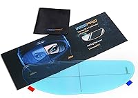 Vista 1 de Visera de casco de motocicleta con película antivaho – Inserto antivaho para protector facial del casco, visera transparente resistente a la niebla