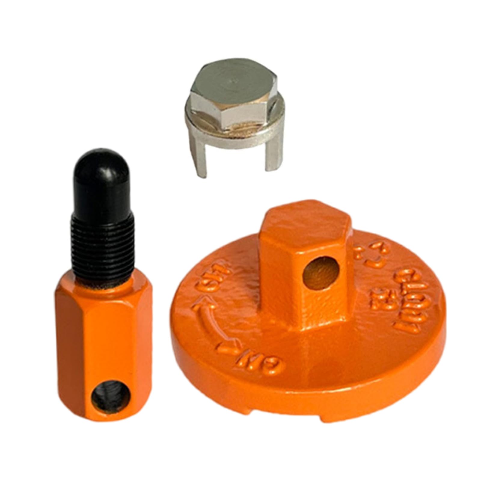 Ergonomic Grip Chainsaw Clutches Removal Kits Heavy Gauge Steel Build Efficient Garden Tool Maintenance 502541603 Chainsaw Flywheel Puller Tool