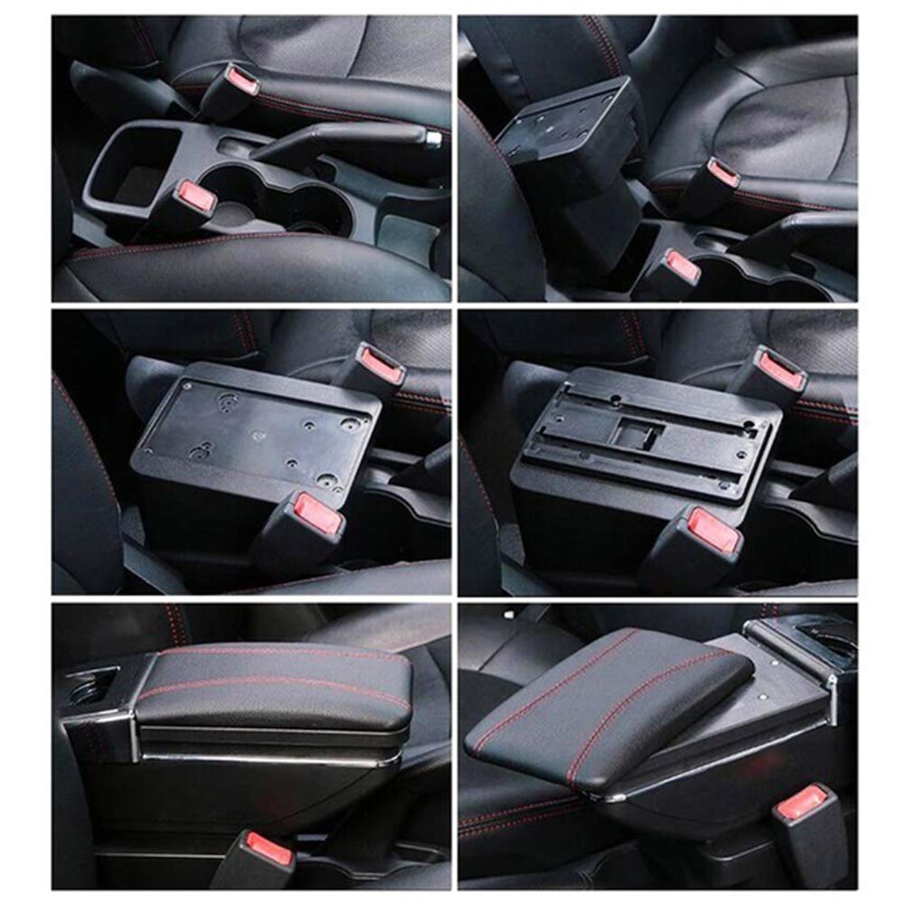 Accesorios del Coche del Coche Universal Apoyabrazos Apoyabrazos Caja de Almacenamiento Caja de Almacenamiento Consola Centro