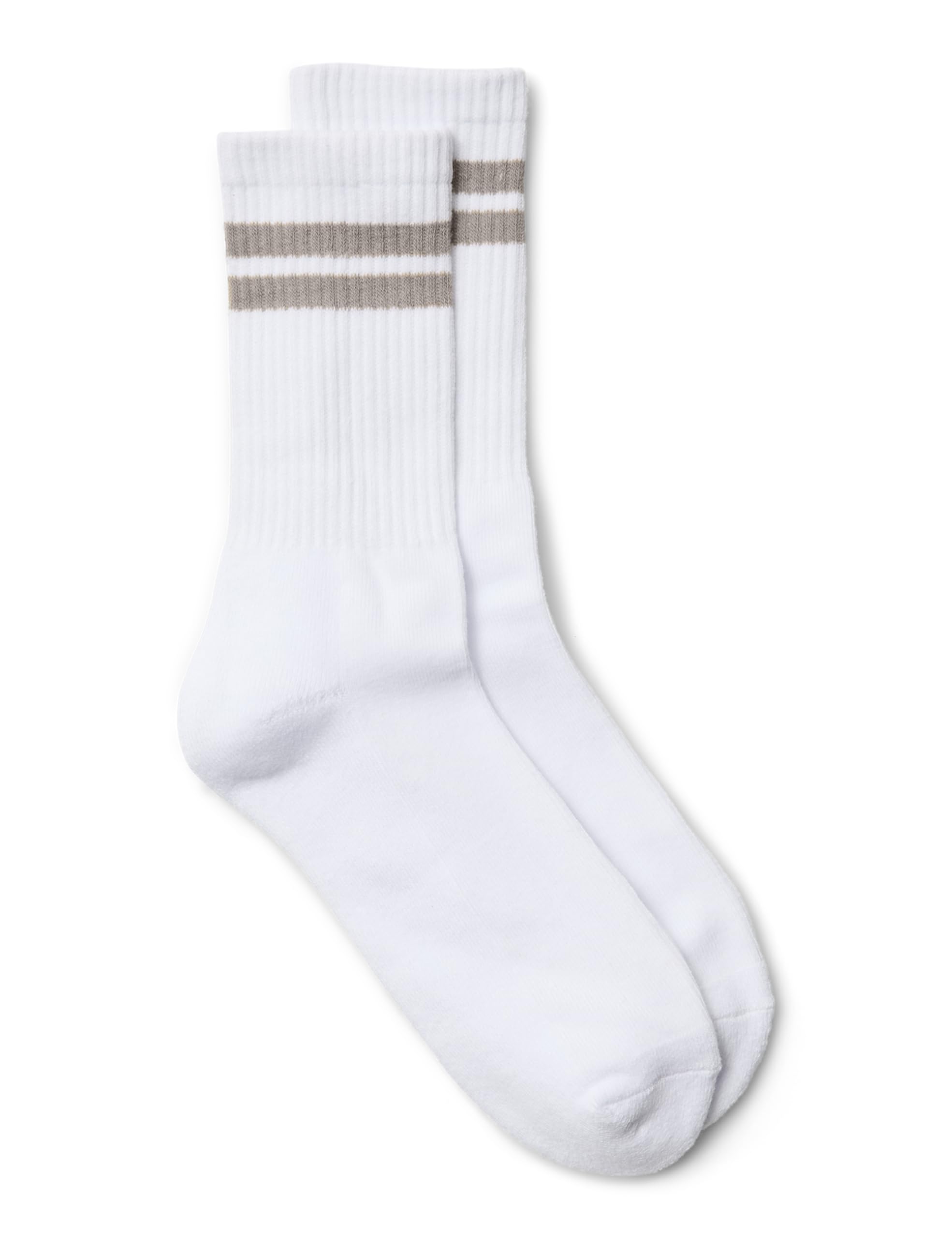 VERO MODA Vmmel Stripe Sporty Socks Noos, snow white, One Size