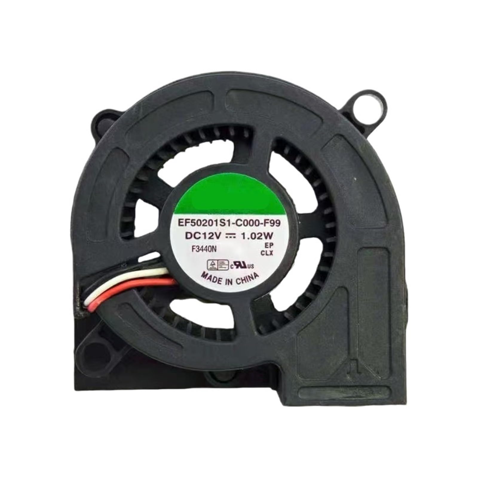 KNIUWMBMH EF50201S1-C000-F99 50x50x20mm 12V 1.02W Cooling Fan