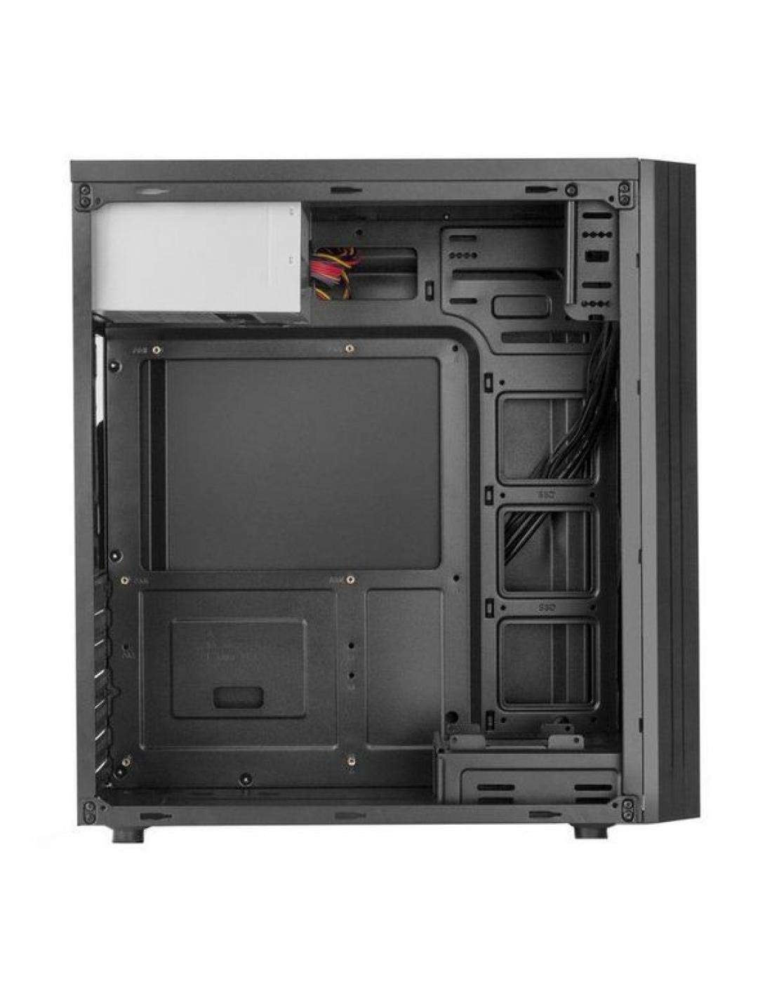 Caja ATX Semi-Tour Nox-Xtreme NXLITE010, Color Negro