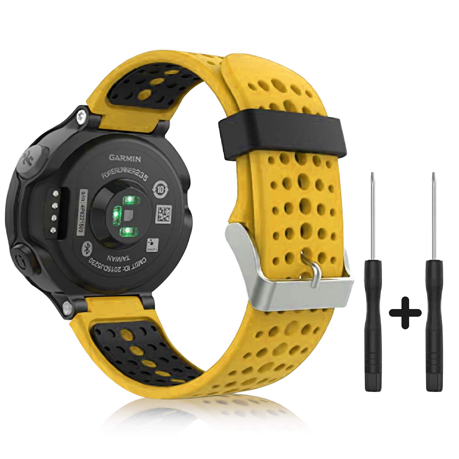 Yolleager Compatible With Garmin Forerunner Watch Band Soft