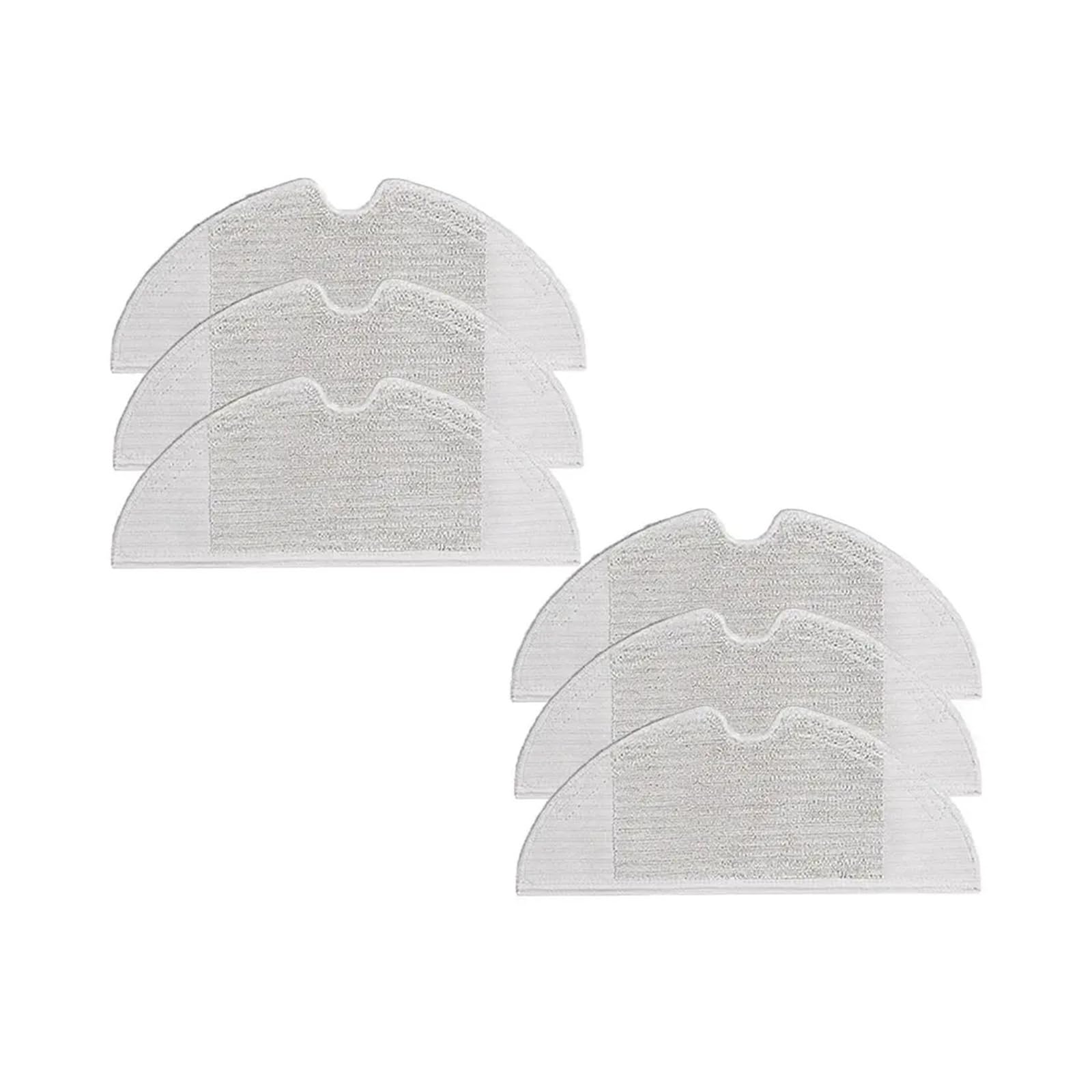 Water Tank Cloth Mop,Compatible For Mijia，1C STYTJ01ZHM Robot Vacuum Cleaner Spare PartsReplacement Accessories(6 mop)