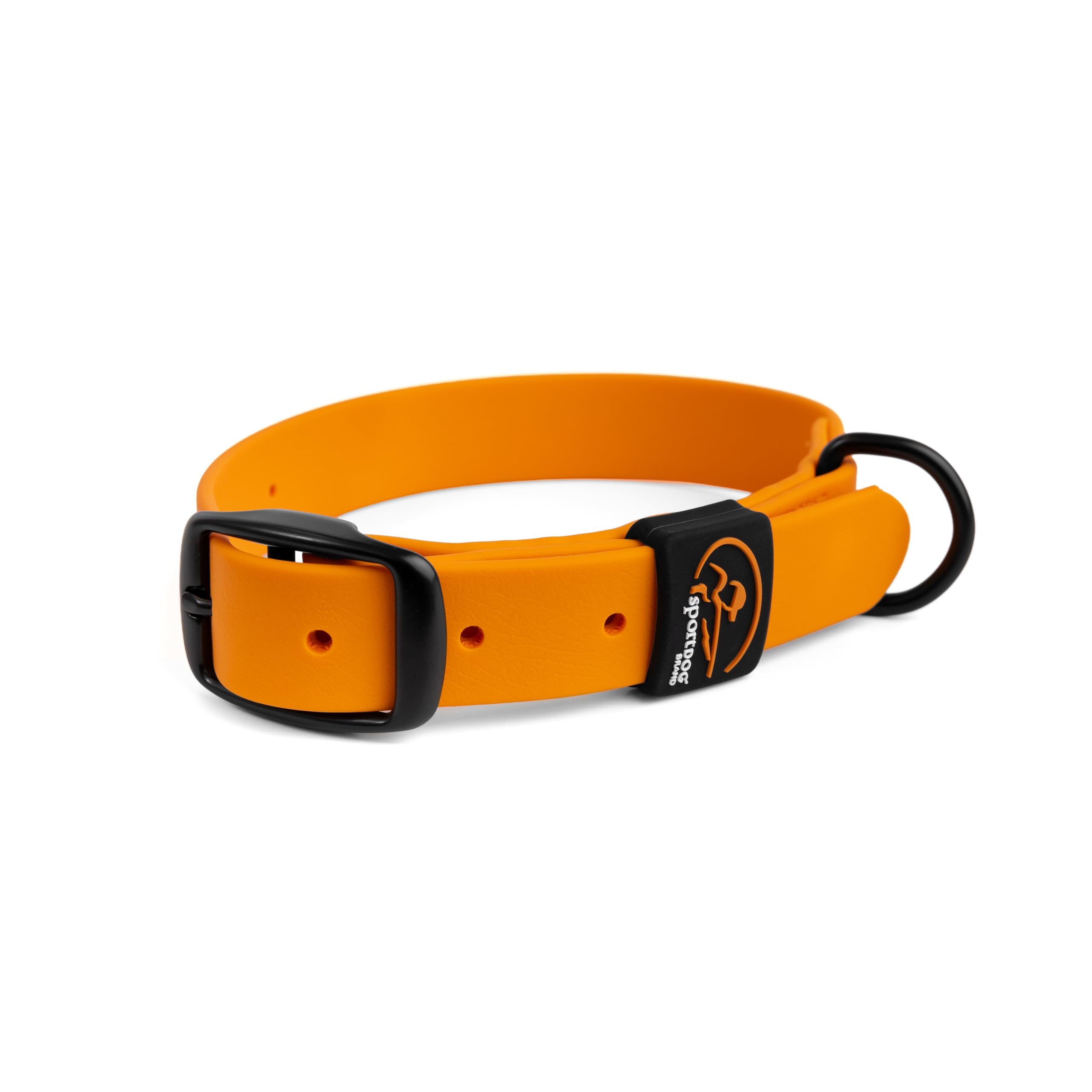 SportDOG Robusto collare multiuso – impermeabile e antiodore – Materiale morbido al tatto di alta qualità – hardware resistente e resistente – cinturino in silicone – arancione – M