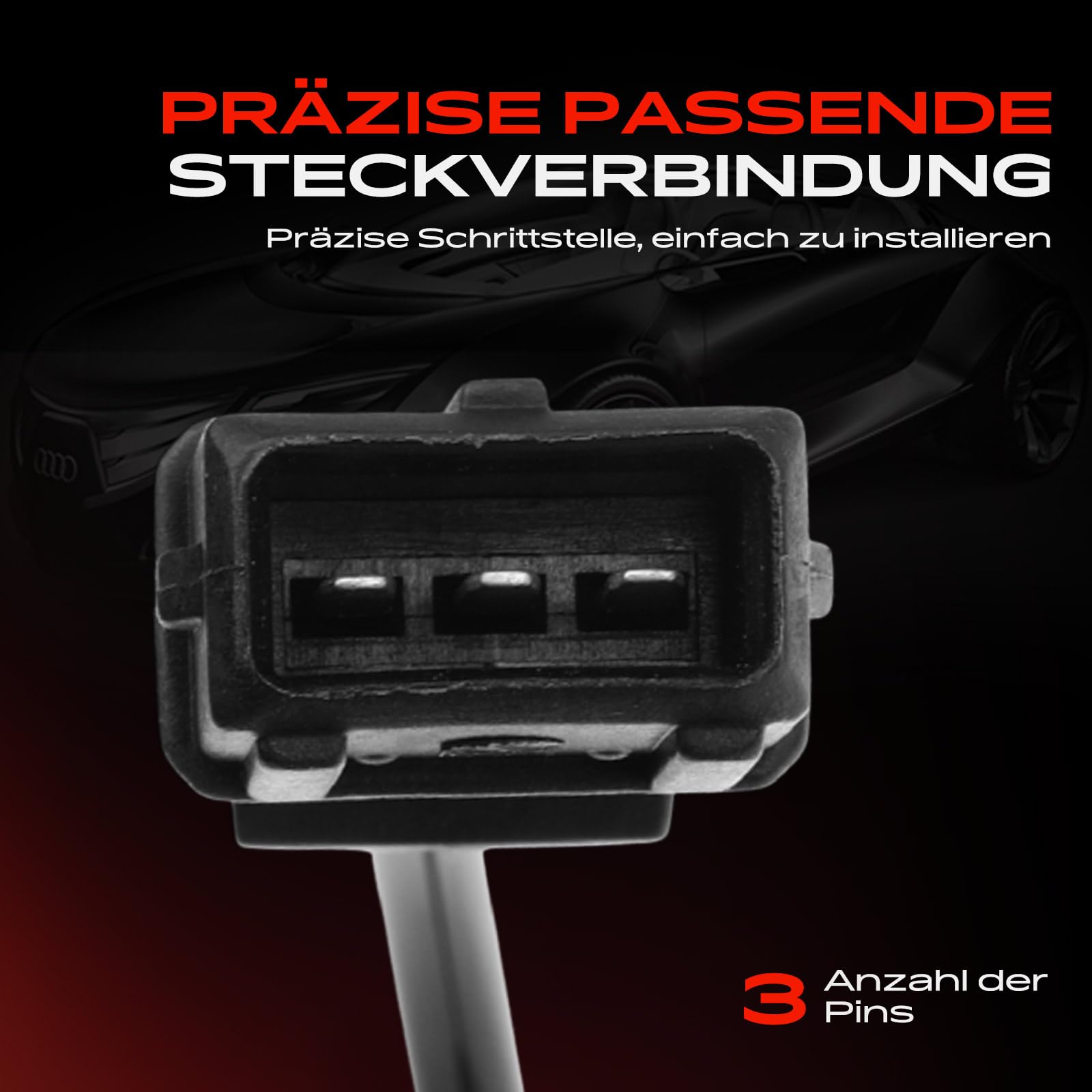 Kurbelwellensensor Impulsgeber für 3er E30 5er E28 6er E24 7er E23 1977-1992 12121274644