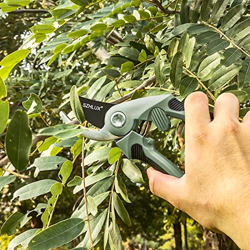 Szhlux SZ-YZJ226HL Pruning Shears, Sharp Precision Hand Pruner Sk5 Carbon Steel Blades thumb #8