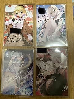 Amazon | ぶいすぽっ直筆サイン入りポストカード4枚セット | ポスト