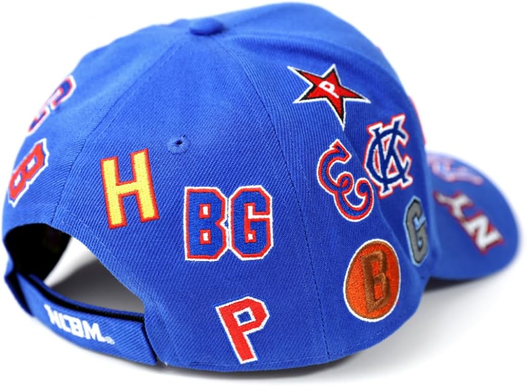Big Boy Negro League Baseball Commemorative S43 Mens Cap [Royal Blue - Adjustable] - ID#5182