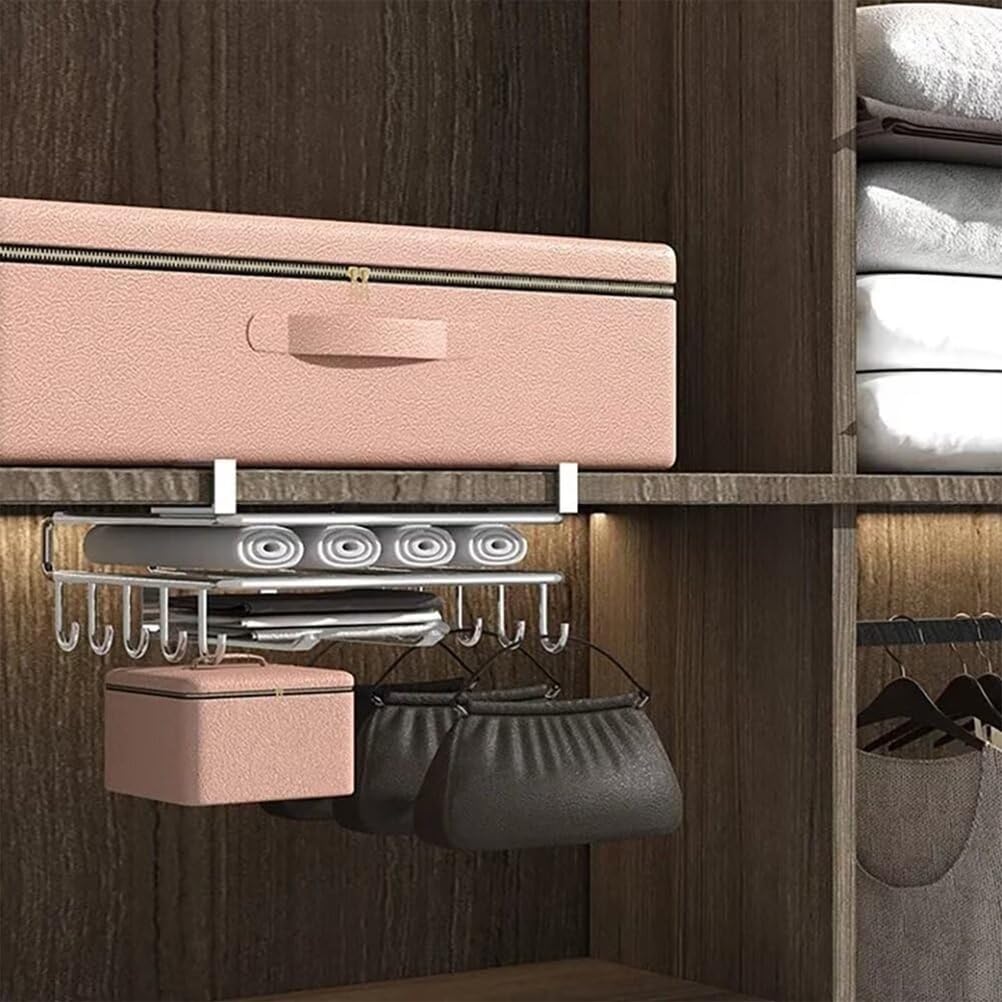 Estante de metal resistente para colgar tabla de cortar que ahorra espacio para cocina y baño, diseño compacto y práctico para un fácil acceso