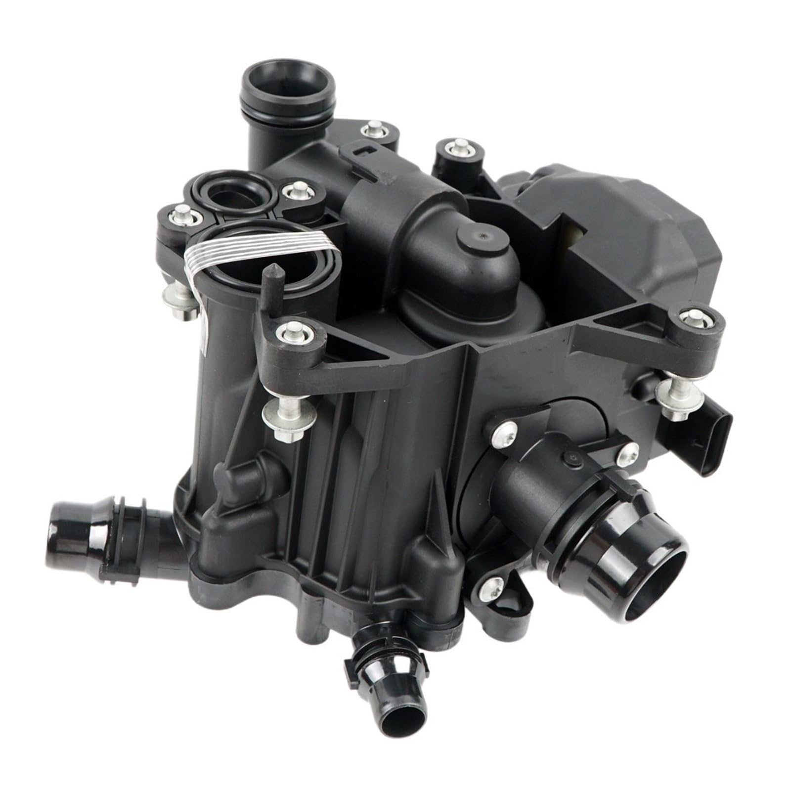 Termostat Chłodnicy Pasuje do BMW 330i 430i 520i 530i X3 F20 F21 F22 F32 B38 B48 11537644811 termostat chłodzenia silnika moduł zarządzania ciepłem