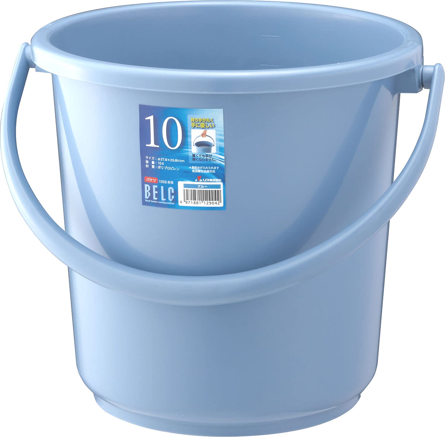 Amazon｜リス ベルク バケツ 10SB 本体 ブルー 10L｜バケツ オンライン通販