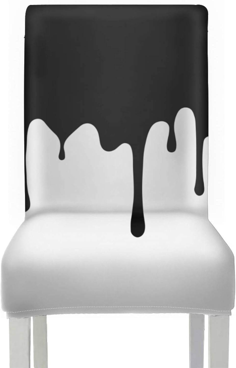 NQEONR Seat Cover for Living Room Chair Black Paint