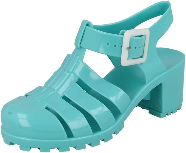 Childrens heeled jelly shoes Clearance