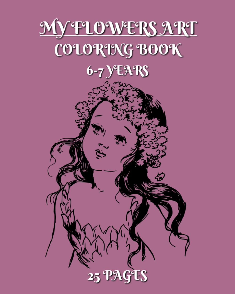 My Flowers Art Coloring Book