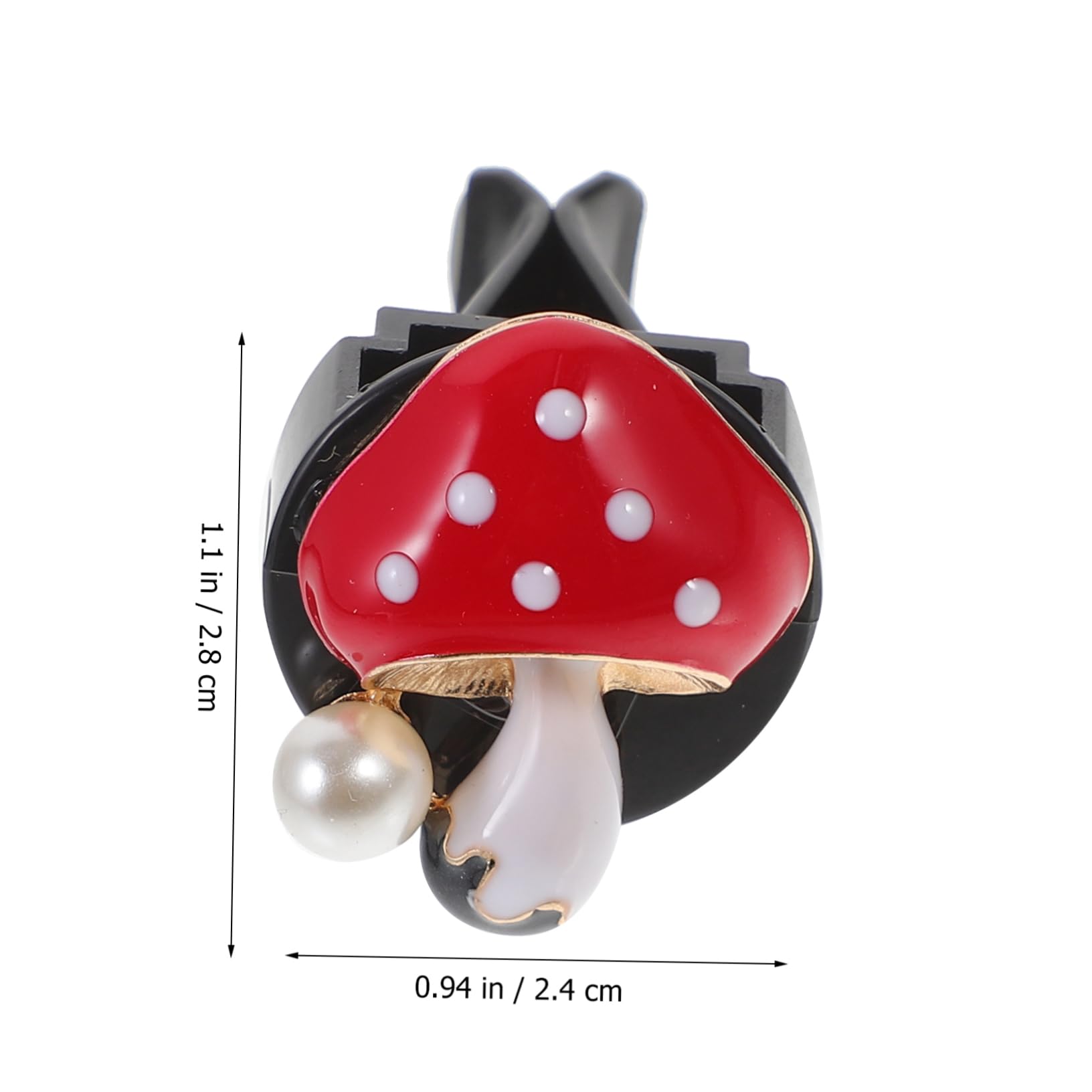 5 Set Clip Diffusore Aroma Per Auto Fungo Per Decorazione Interni Auto Accessorio Per Bocchette Aria Per Regali 4 Pezzi*5