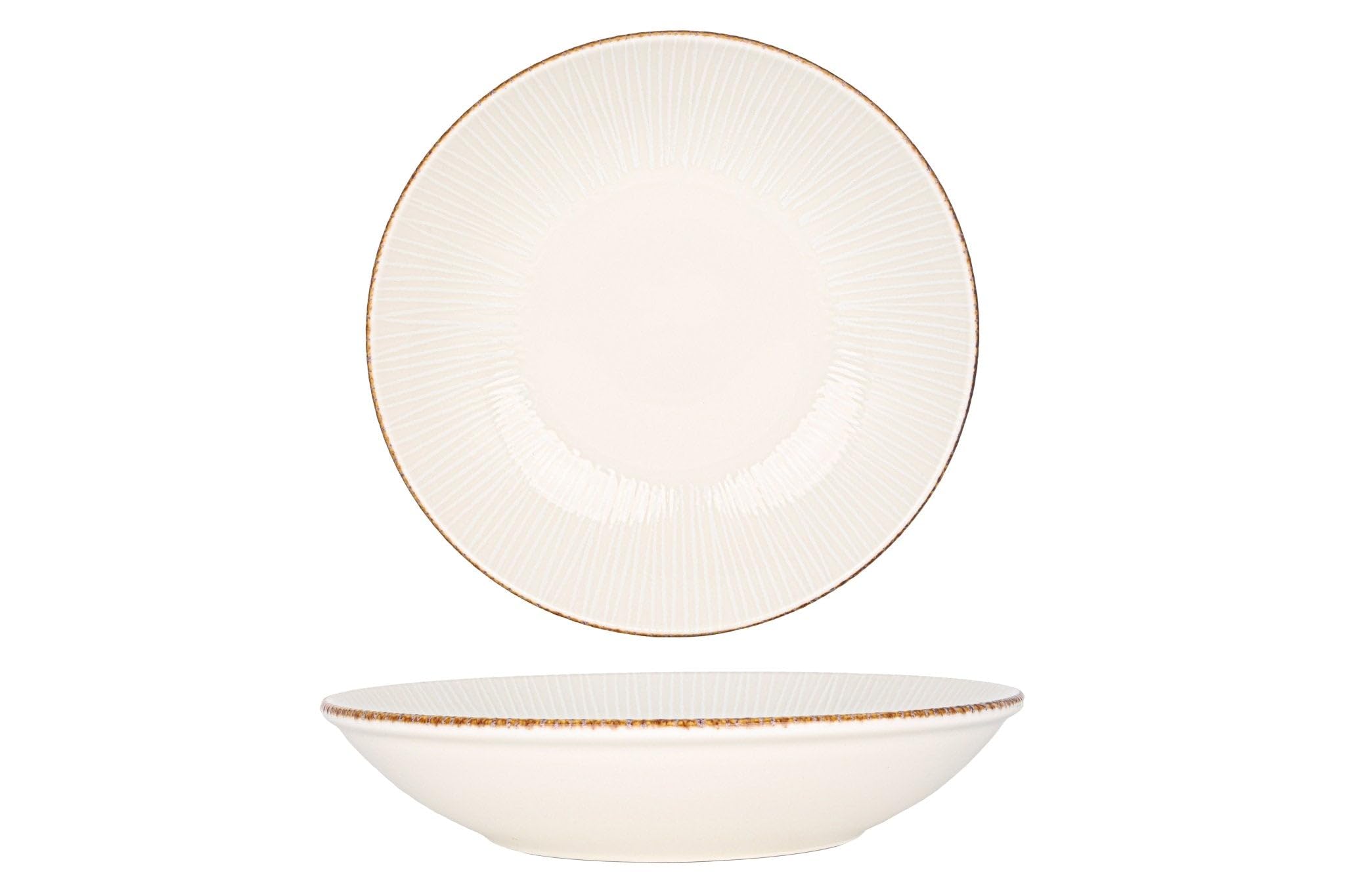 Platos hondos - Grace - Porcelana - 23 cm (1000cc) - juego de 6
