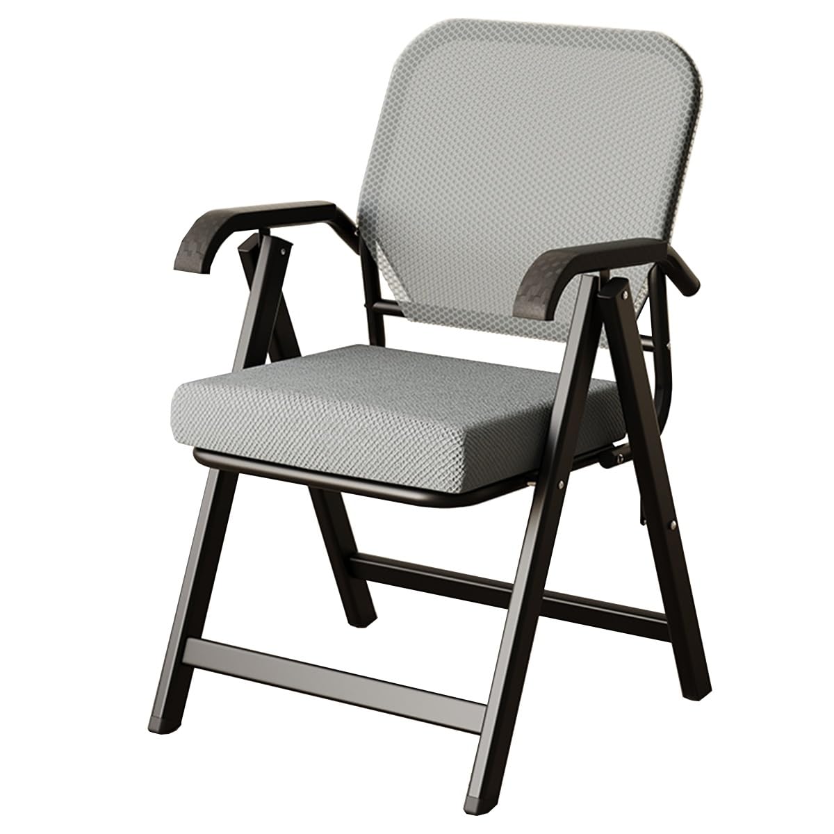 Chaise de bureau pliante en maille contre le manque de place au travail