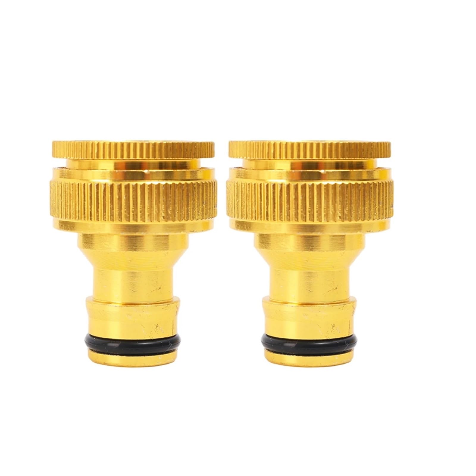 MZPOZB 4/6-point Tap Quick Connector Garden Watering Adapter Drip Irrigation Hose Repair Fittings Sturdy Brass(A-2PCS)