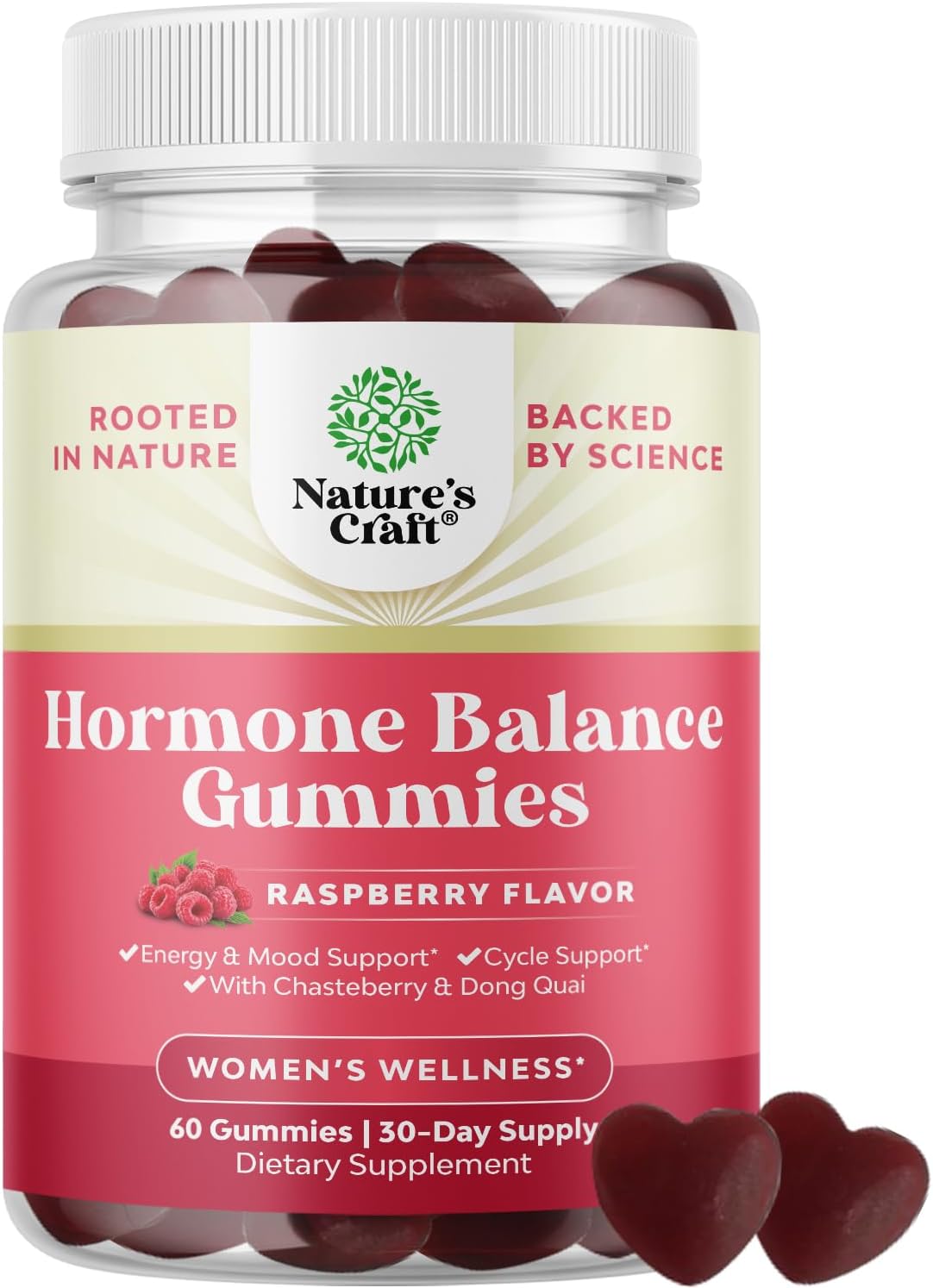 PMS Gummies (90 Chews), PMS Relief & Natural Hormone