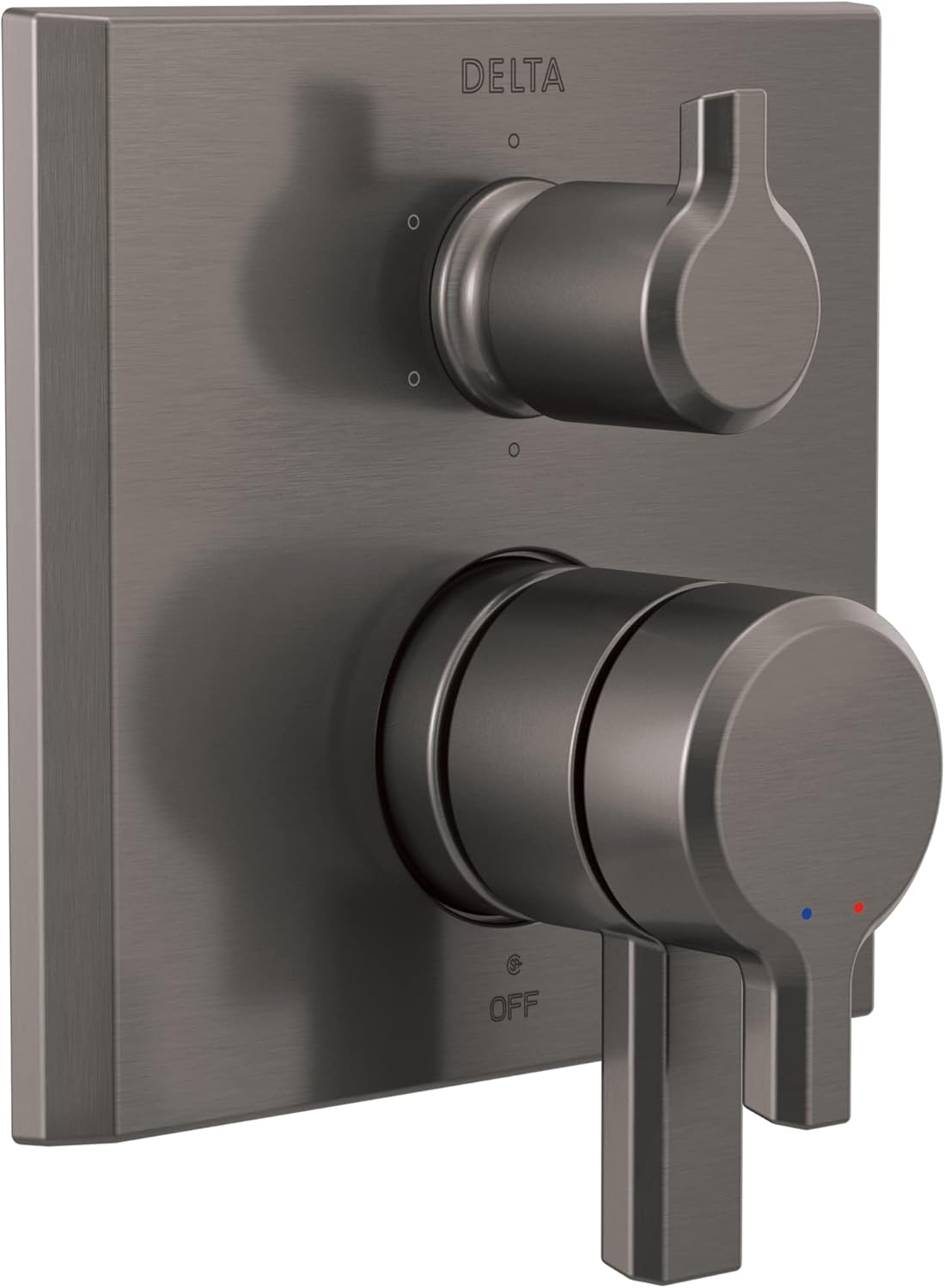 Delta Faucet T27999-KS-PR Pivotal Diverter, Lumicoat Black Stainless