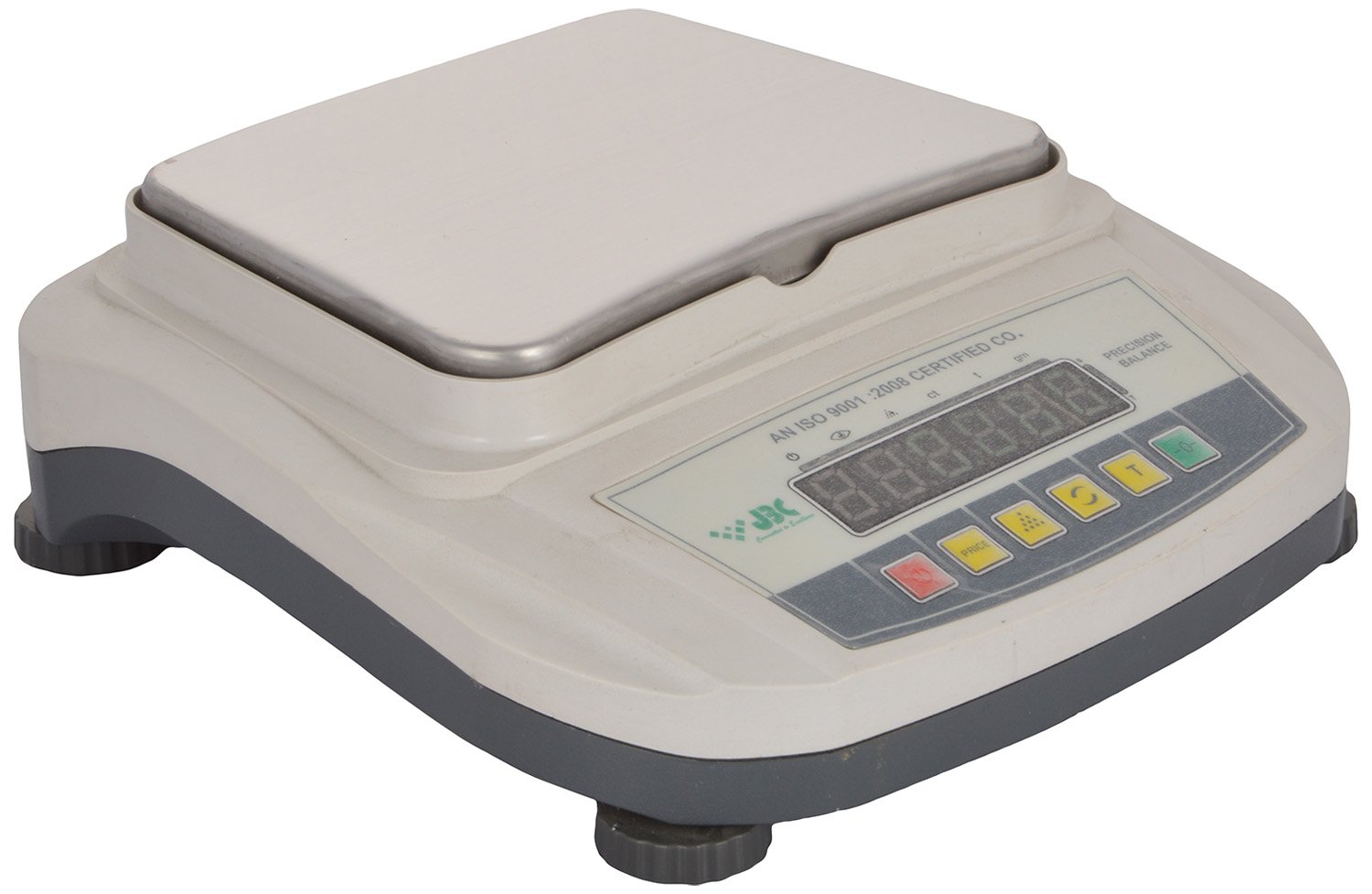 JBC Plastic Jewelry Weighing Scale with LED Display (White, 600 gms)