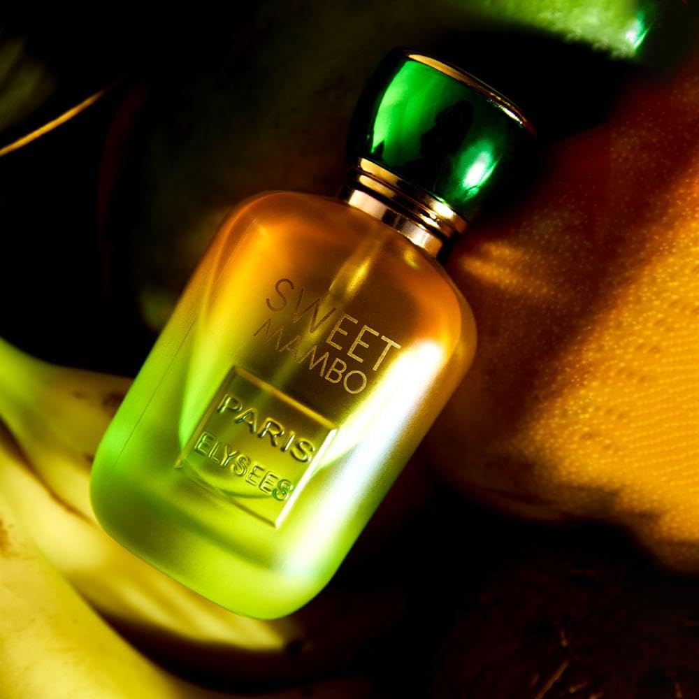 PARIS ELYSEES - Sweet Mambo - Eau de Toilette - Perfum Damski - Orientalny - Nuty Mango i Bergamotki - 100ml - Zawiera metalowy flakon podróżny 5ml