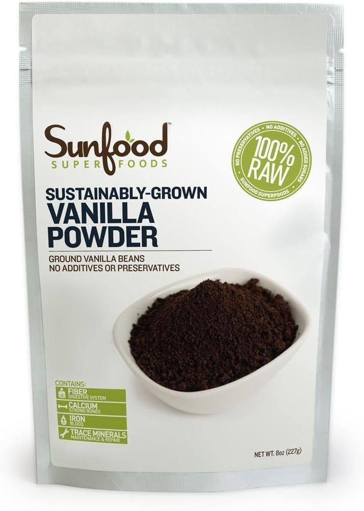 Sunfood - Vanilla Powder -- 8 oz