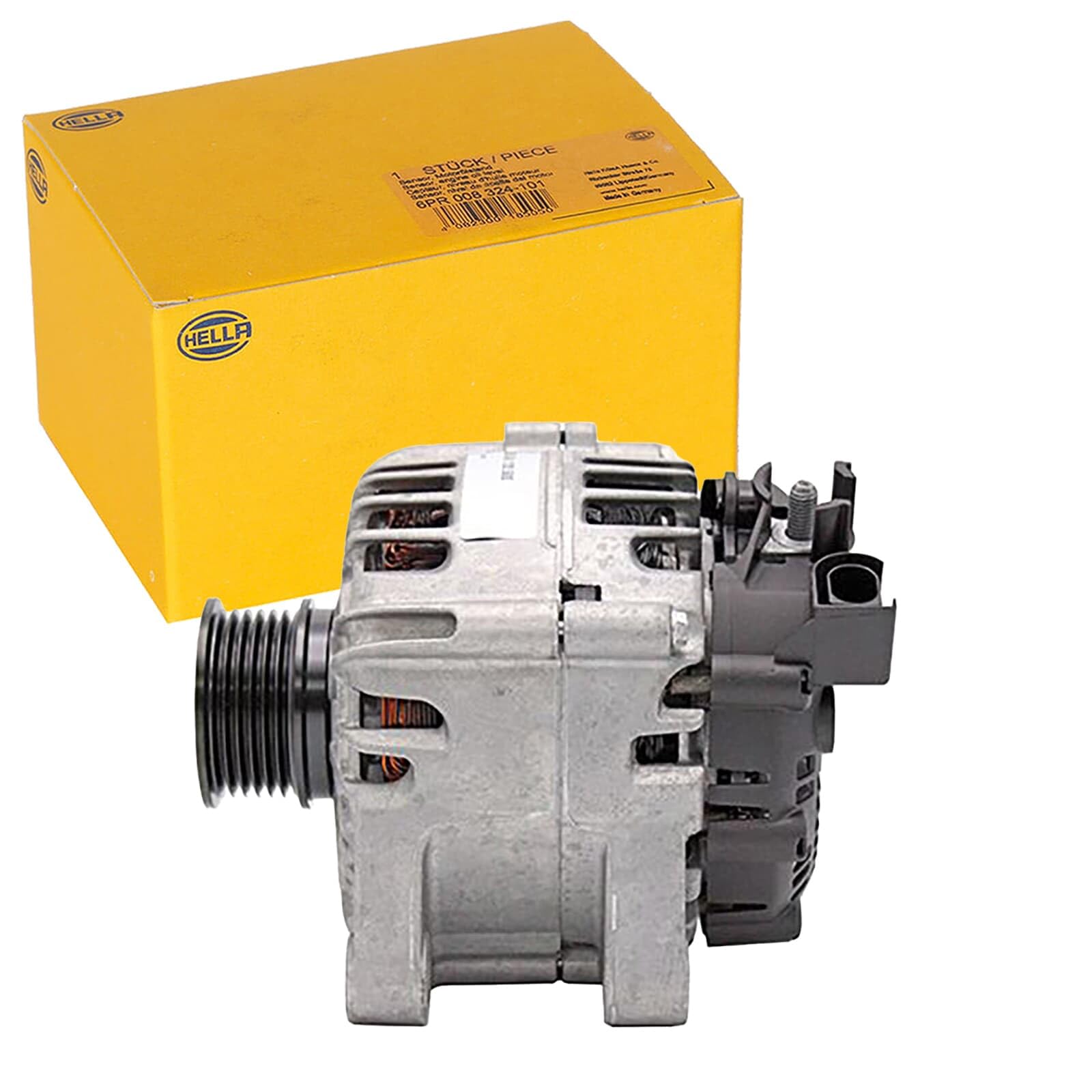 HELLA 8EL 015 630-121 Alternator - 14V - 120A - dla m. in. Ford Fiesta VI (CB1, CCN)