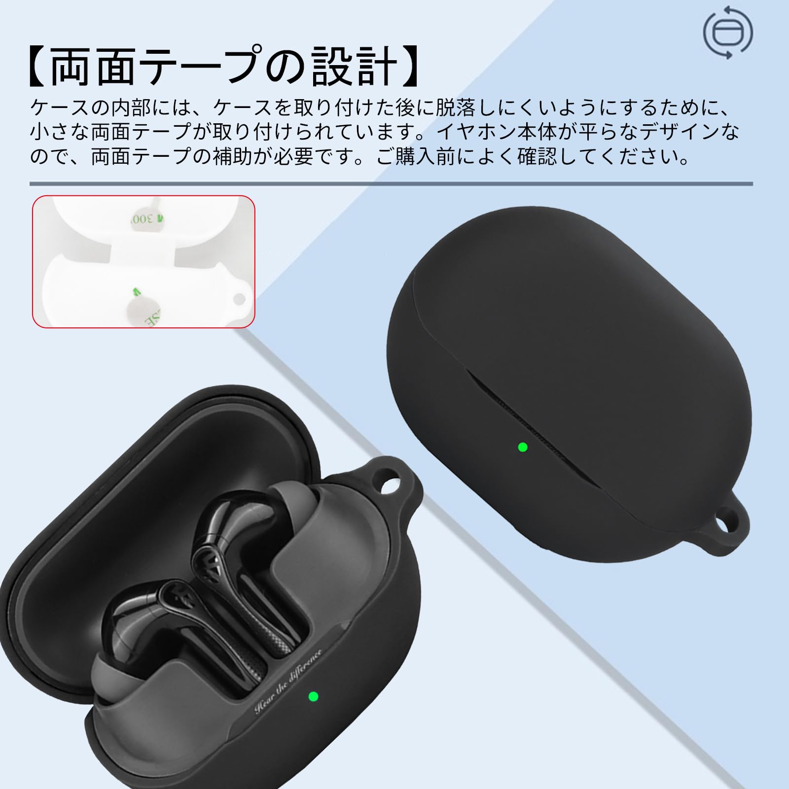 Amazon | PRODELI For SOUNDPEATS(サウンドピーツ) Air5 Pro 専用