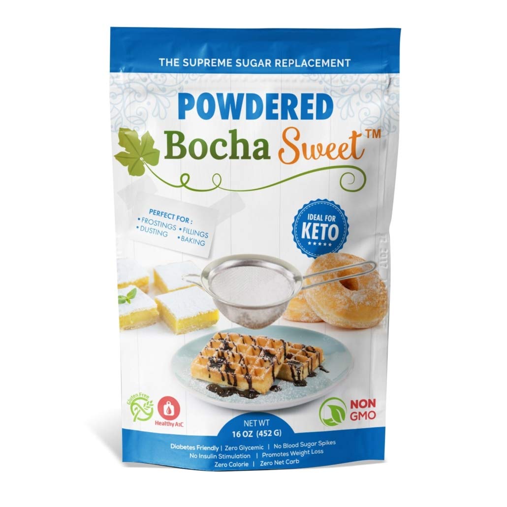 Buy BochaSweet Powder Sugar Substitute (16 oz) The Supreme Sugar