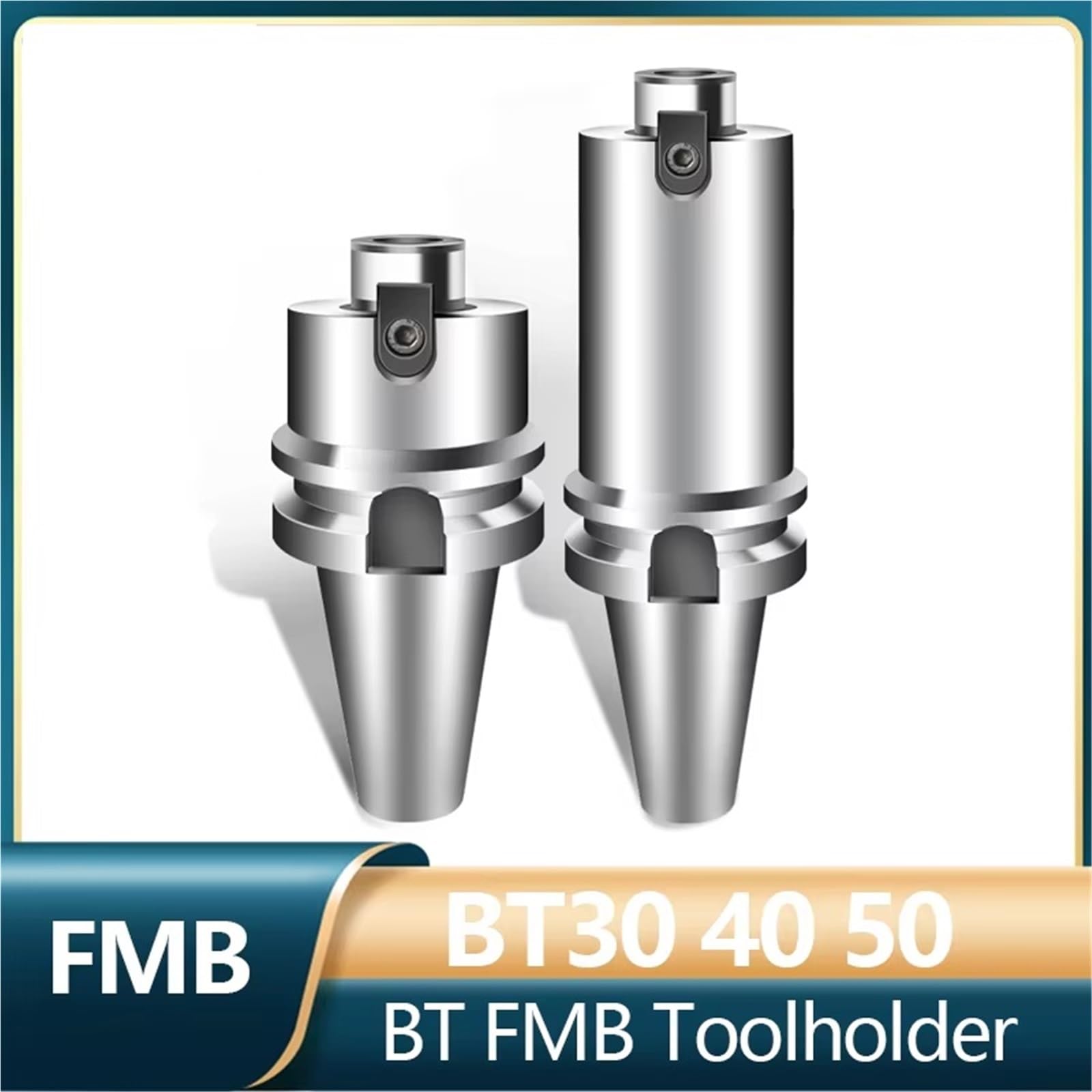 Portaherramientas para fresado frontal BT FMB BT30 BT40 BT50 FMB22, portaherramientas CNC de 45L, 60L y 100L, compatible con discos EMR 300R 400R(BT30-FMB22-60L)