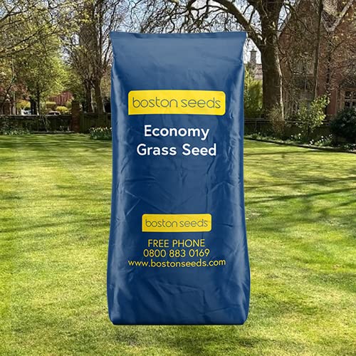 Fast Growing Grass Seed - Hard Wearing Grass Seeds in Various Weights. Rapid Germination Seeds for Lawns & Landscapes (Eco - 10kilogram).