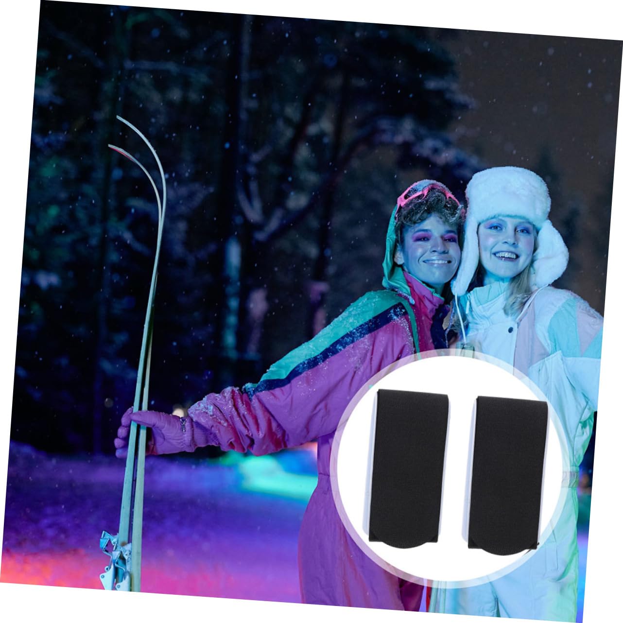 BCOATH Snowboard Binding Straps Extension Ski Buckle Extension for Snowboard Bindings