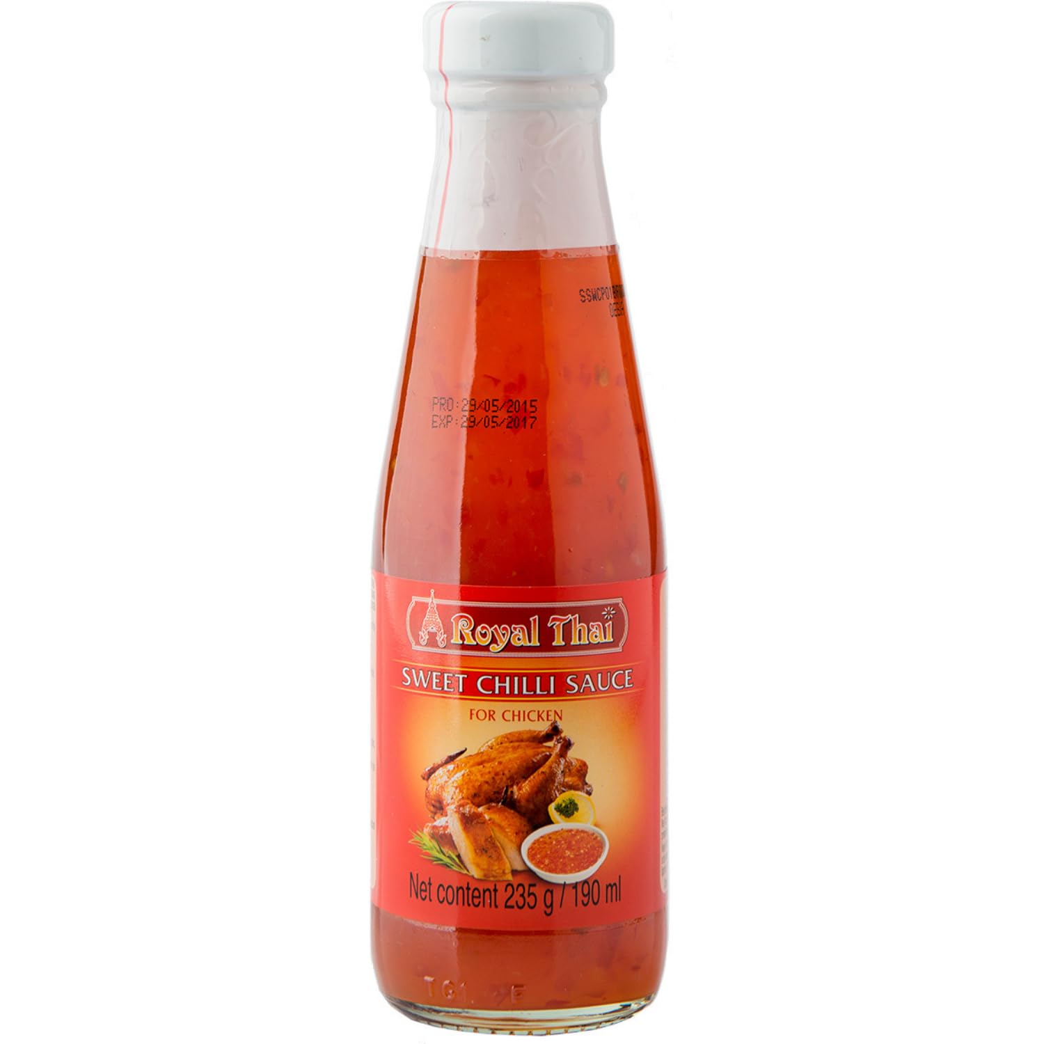 ROYAL THAI - Sweet Chili Sauce für Huhn - Multipack (24 X 190 ML)