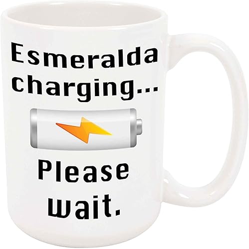 Esmeralda Charging Taza de café