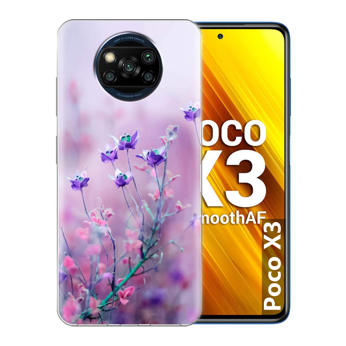 Fashionury Silicone Poco X3 / Poco X3 Pro Case Designer Flexible Soft Back Case Cover for Poco X3 / Poco X3 Pro -P285, Multi-Coloured (B08KZPX6R7) Amazon Price History, Amazon Price Tracker