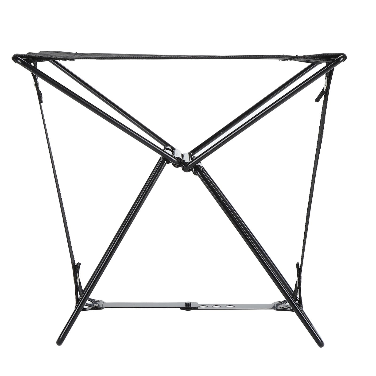 Tabouret Pliant AOOSA – Mini Chaise Camping 100 Kg, En Tissu Oxford Et Acier, Noir, Compact Avec Sac Intégré