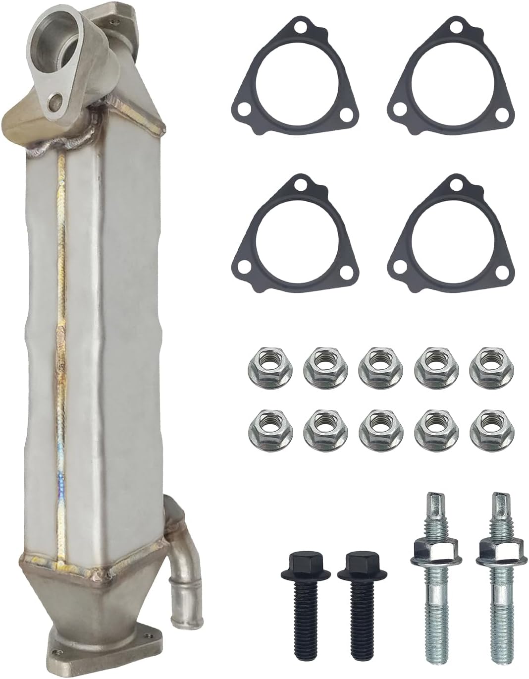 1ST Exhaust Gas Recirculation (EGR) Cooler 904-5032 Compatible with Select IC Corporation, for International Models 2008-2011, Replaces OE: 1876261C98 1876261C99