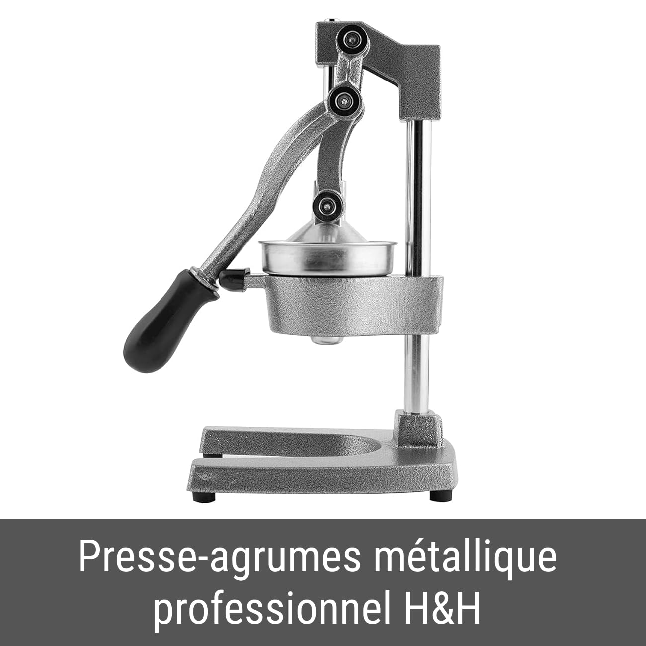 H&h spremimelograno Leva professionale in Metallo Grigio cm29x40